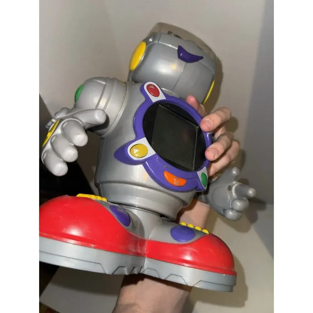 Fisher-Price Kasey the Kinderbot Learning System Teaching Robot Tested Works